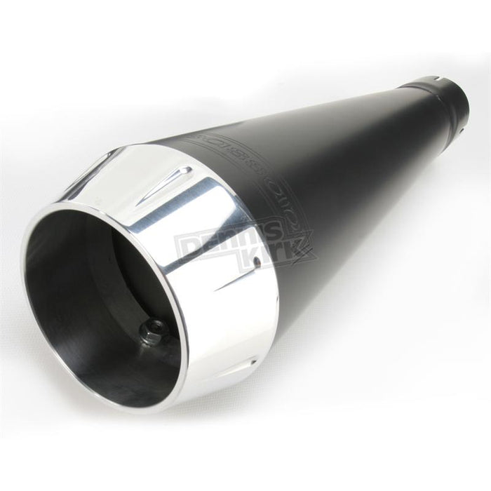 BASSANI XHAUST Road Rage Exhaust - Black - Short - '04-'13 XL Sportster - 14122J - PartsOutlet.com.au