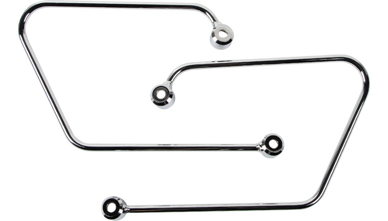 COBRA Saddlebag Supports - Chrome - Suzuki/Kawasaki 02-6461 - PartsOutlet.com.au