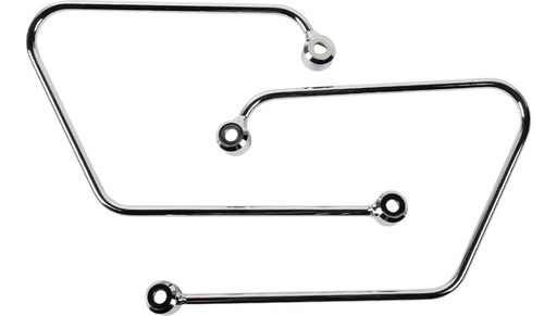 COBRA Saddlebag Supports - Chrome - Suzuki/Kawasaki 02-6461 - PartsOutlet.com.au