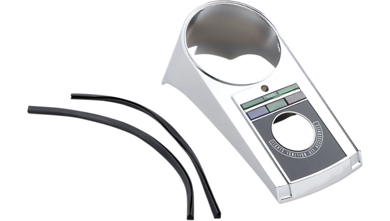 DRAG SPECIALTIES Dash/Speedo Housing - Chrome - Harley-Davidson 1968-1990 - 71223 - PartsOutlet.com.au