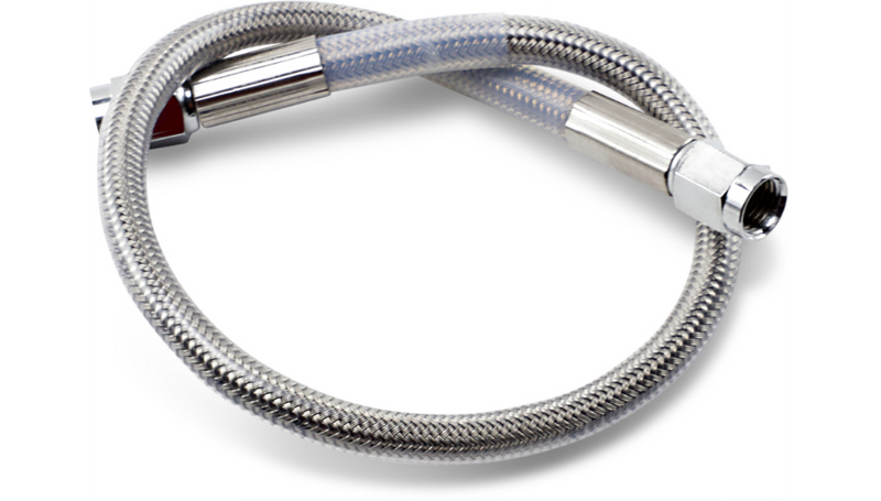 DRAG SPECIALTIES Universal Brake Line - Clear - 15" - 815