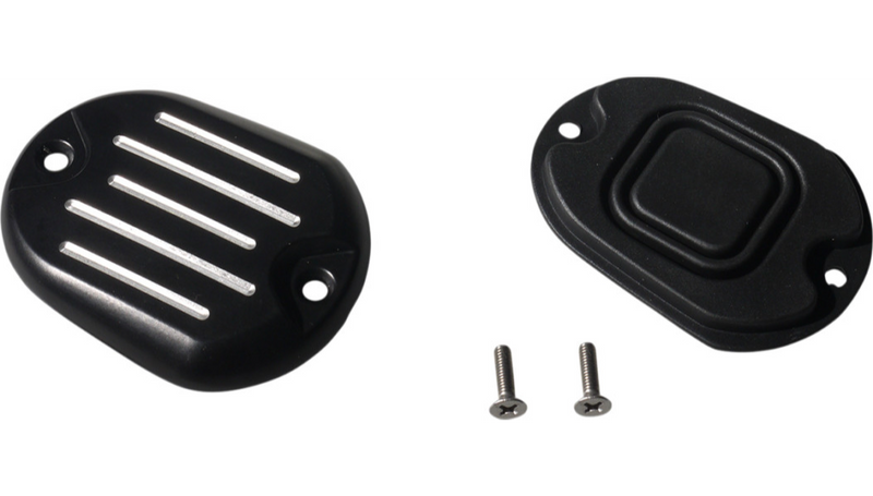 DRAG SPECIALTIES Master Cylinder Cover - Harley-Davidson 2004-2022 - Black 78149 - PartsOutlet.com.au