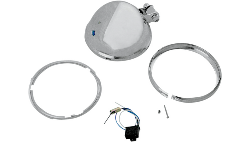 DRAG SPECIALTIES Bottom Mount Headlight Shell - 5-3/4" - Chrome - 20-6002S-BX-LB1