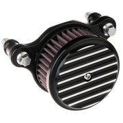 JOKER MACHINE Fin Air Cleaner - Black - '07-'22 XL 10-202B - PartsOutlet.com.au