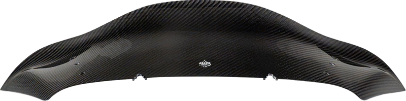 KLOCK WERKS Flare® Windshield - 8" - Carbon Fiber - '23-'26 FLHX/FLHLT KWW-01-0767