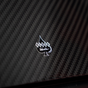 KLOCK WERKS Flare® Windshield - 8" - Carbon Fiber - '23-'26 FLHX/FLHLT KWW-01-0767