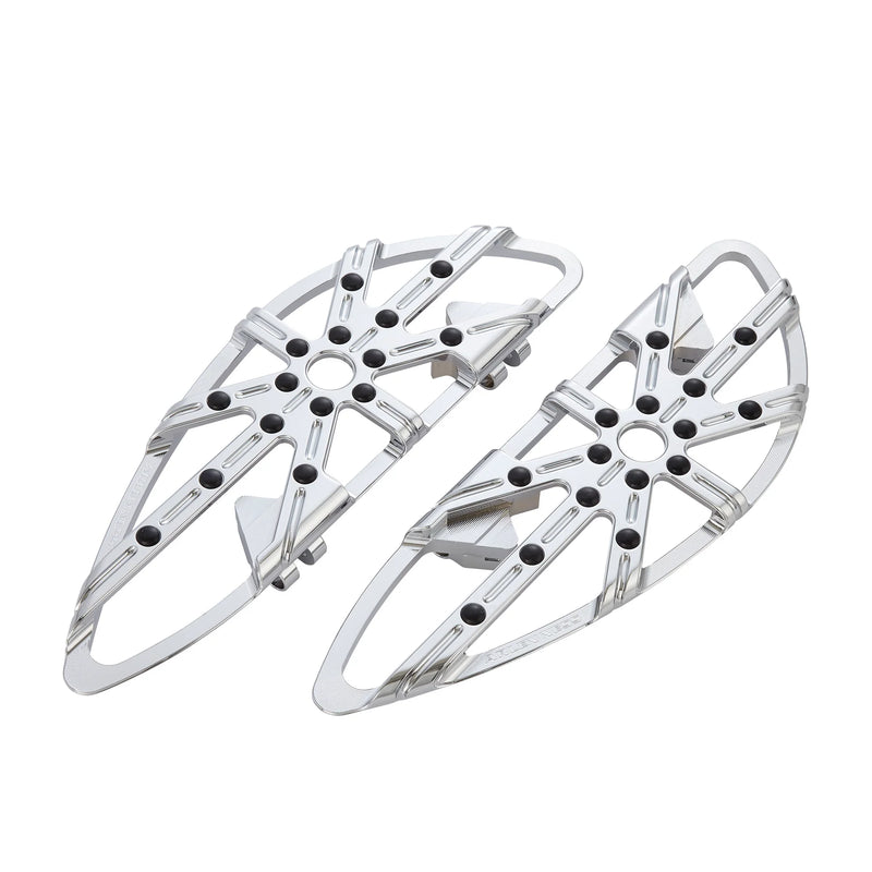 ARLEN NESS 10-GAUGE® FLOORBOARDS, CHROME - 99-up FLT TOURING - 06-860 - PartsOutlet.com.au