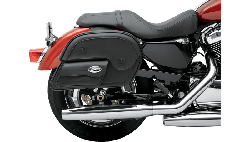SADDLEMEN Cruis'n™ Slant Face Pouch Saddlebags - Large 3501-0384 - PartsOutlet.com.au