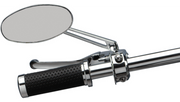 DRAG SPECIALTIES Stealth 2 Mirror - Longer Stem - Each - Harley-Davidson 2022 - Chrome 302152-BC3N-BX2 - PartsOutlet.com.au