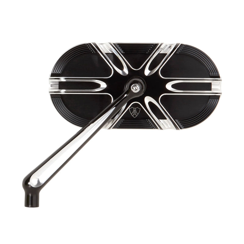 ARLEN NESS DEEP CUT® FORGED MIRRORS, BLACK - Left 13-164 - PartsOutlet.com.au