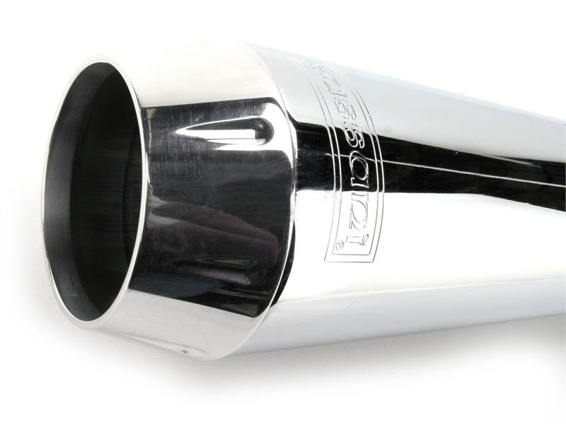 BASSANI XHAUST Road Rage Exhaust - Chrome - '86-'03 XL - Sportster - 14212J - PartsOutlet.com.au