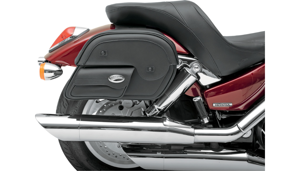 SADDLEMEN Cruis n Slant Face Pouch Saddlebags Large 3501 0384 PartsOutlet