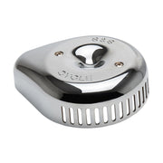 S&S CYCLE Chrome Stealth Slasher Teardrop Air Cleaner Cover - 170-0532 - PartsOutlet.com.au