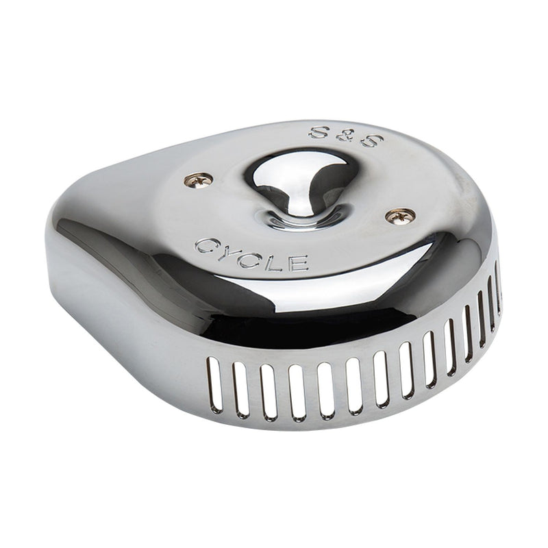 S&S CYCLE Chrome Stealth Slasher Teardrop Air Cleaner Cover - 170-0532 - PartsOutlet.com.au
