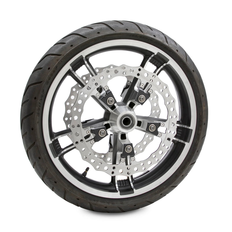 ARLEN NESS 14" JAGGED BIG BRAKE ROTORS, '14-'24 FLT SPOKE MOUNT - RIGHT - 02-951