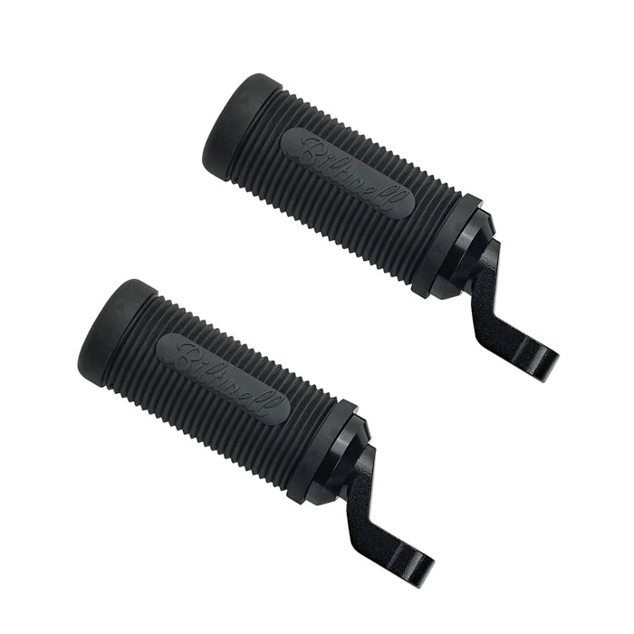 BILTWELL Norman Step Foot Pegs - Black 7004-204-02 - PartsOutlet.com.au