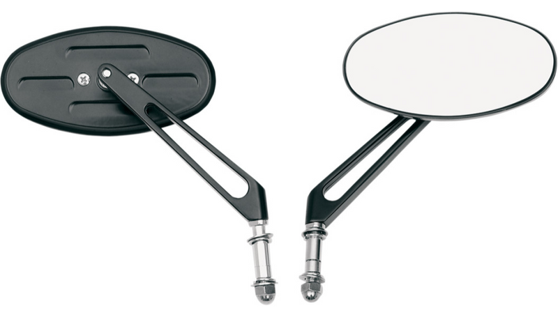DRAG SPECIALTIES Stealth 2 Mirror Longer Stem - Harley-Davidson 2022-2023 - Black - Each - 06400286SC-3N - PartsOutlet.com.au