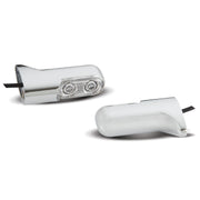 ARLEN NESS DIRECT BOLT-ON INDICATOR LIGHTS FOR XL/FXD/FXST, CHROME - Red/Rear - 12-740 - PartsOutlet.com.au
