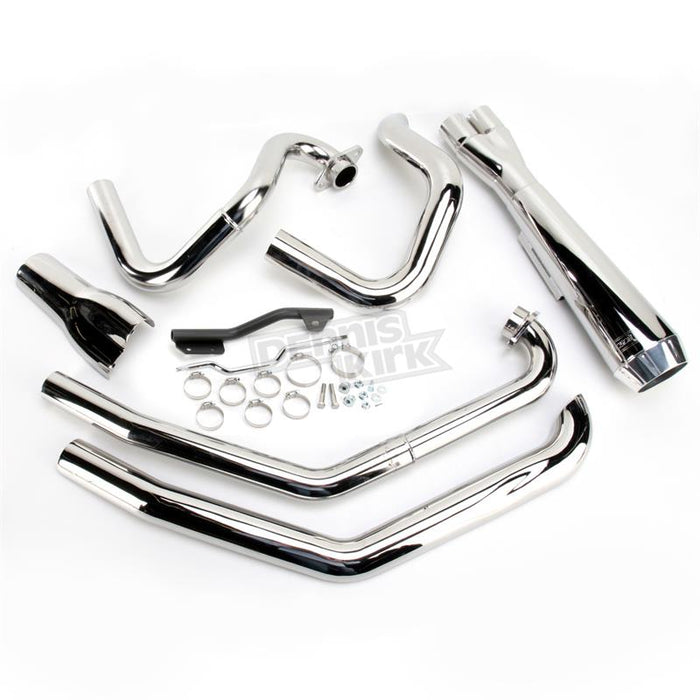 BASSANI XHAUST Road Rage Exhaust - Chrome - '86-'03 XL - Sportster - 14212J - PartsOutlet.com.au