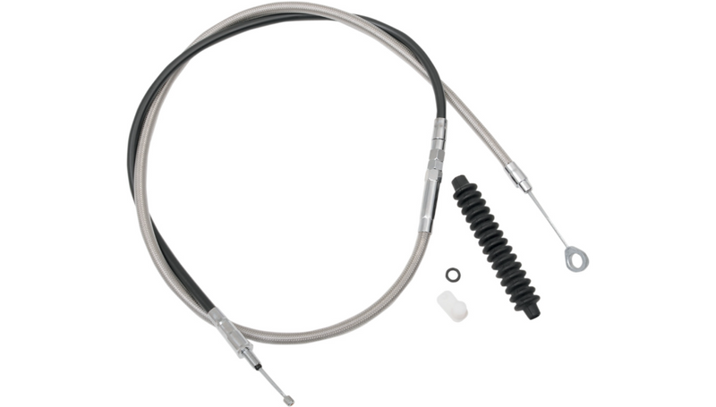 DRAG SPECIALTIES Clutch Cable - Braided - 54-3/4" - XL '04-'19 - 5321800HE