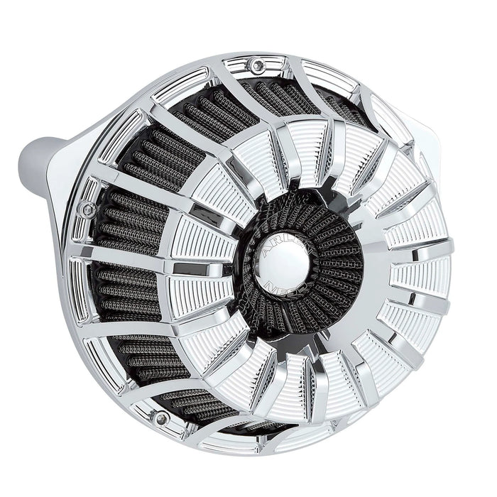 ARLEN NESS 15-SPOKE INVERTED SERIES AIR CLEANER, CHROME - 00-17 TWIN CAM (Exc. FBW & 99-01 FI FLT) - 18-992 - PartsOutlet.com.au