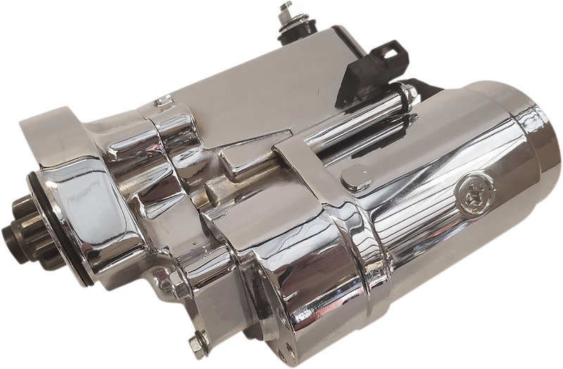 TERRY COMPONENTS Starter Motor - Chrome - Big Dog 773005
