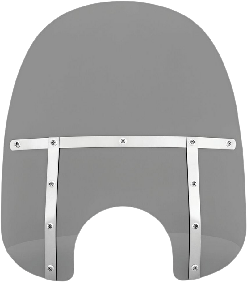 MEMPHIS SHADES Fats Windshield - 19" - Headlight - Black Smoke - MEM33112