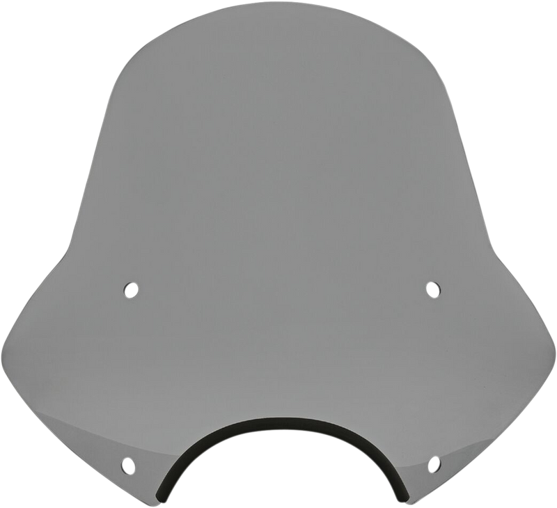MEMPHIS SHADES Speed Demon Sportshields - 9" Headlight Cutout - Black Smoke - MEP54212