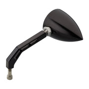 JOKER MACHINE ViewTech V Mirror - Smooth Black 03-011BLK - PartsOutlet.com.au