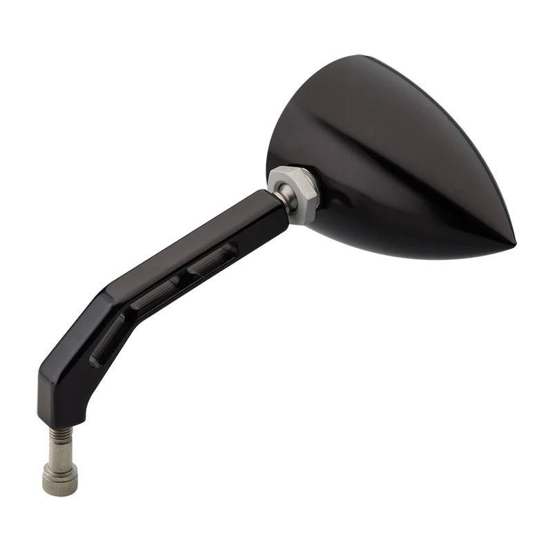 JOKER MACHINE ViewTech V Mirror - Smooth Black 03-011BLK - PartsOutlet.com.au