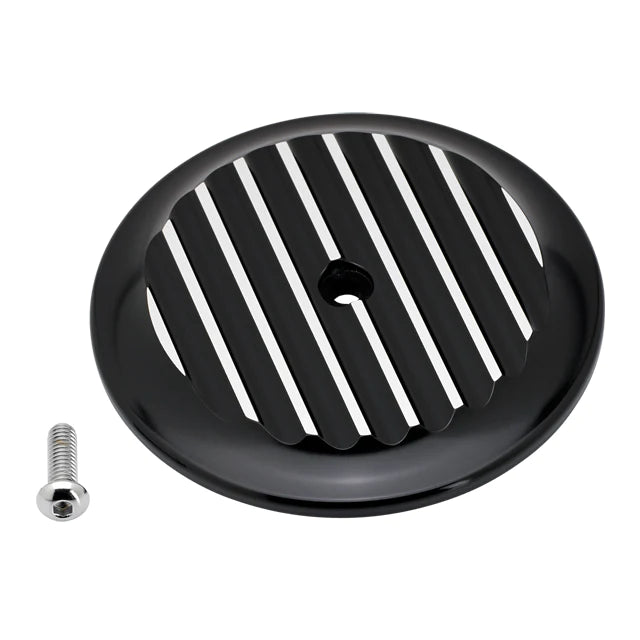 JOKER MACHINE Finned Air Cleaner Insert - Black - Harley-Davidson 1999-2015 - 02-21TC