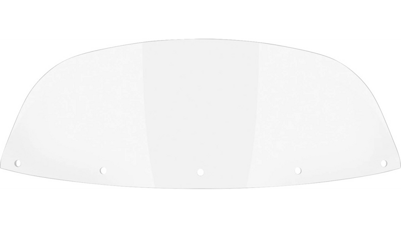 MEMPHIS SHADES Windshield - 7" - Clear - FLHT '86-'95 - MEP8040