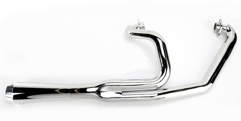 BASSANI XHAUST Road Rage Exhaust - Chrome - '86-'03 XL - Sportster - 14212J - PartsOutlet.com.au
