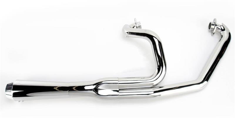 BASSANI XHAUST Road Rage Exhaust - Chrome - '86-'03 XL - Sportster - 14212J - PartsOutlet.com.au