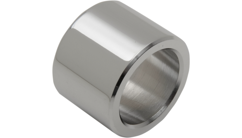 DRAG SPECIALTIES Axle Spacer - Harley-Davidson 2008-2023 - Chrome W16-0342-HWS - PartsOutlet.com.au