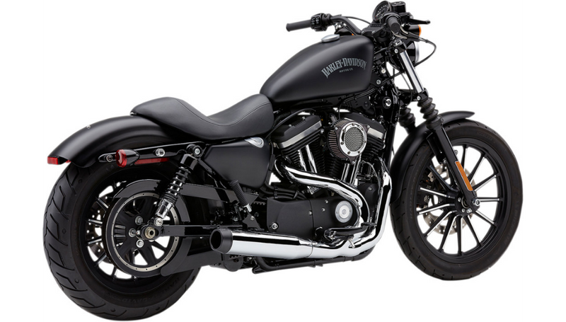COBRA El Diablo Exhaust - Chrome - 3.5" - '07-'13 XL - 6492