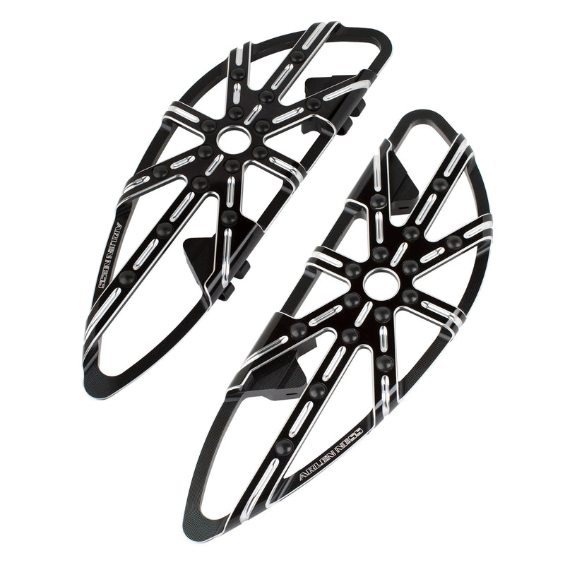 ARLEN NESS 10-GAUGE® FLOORBOARDS, BLACK - 18-up FL SOFTAIL - 410-005 - PartsOutlet.com.au