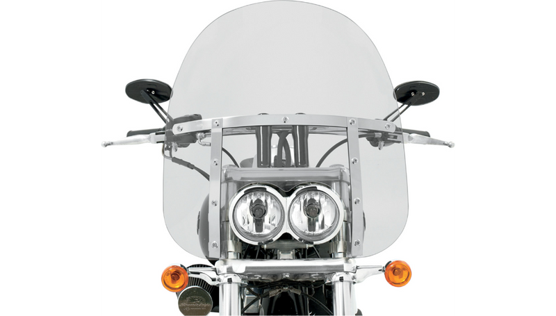 MEMPHIS SHADES Fats Windshield - 17" - Clear - FXDF '08-'17 - MEM6830