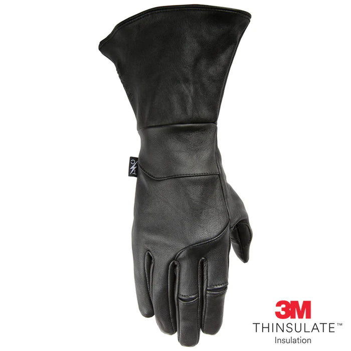 THRASHIN SUPPLY CO. Gauntlet Insulated Gloves - Black - Large SGI-01-10