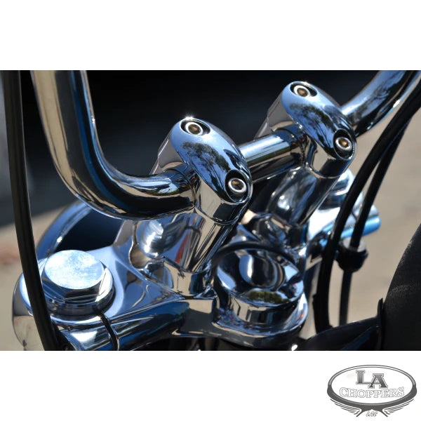 LA CHOPPERS 2" RISER EXTENSIONS POLISHED FOR '08-'12 FXDB - LA-7430-02