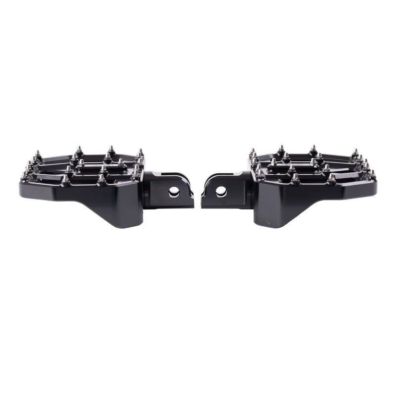 THRASHIN SUPPLY Mini Aggressor Floorboards - Black - Front - Softail '18-'25 - TSC-2031-1-SF