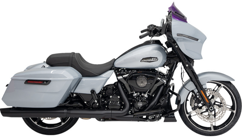 KLOCK WERKS Kolor Flare Windshield - 8" - Purple - Street Glide FLHX 2024+ - KWW-01-0733