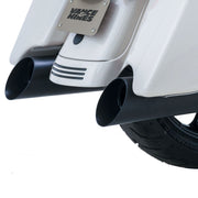 VANCE & HINES Blackslash 450 Slip-On Mufflers - Black - '17-'23 FL - 46764 - PartsOutlet.com.au