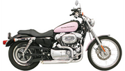 BASSANI XHAUST Pro Street Exhaust - Chrome - '86-'03 XL Sportster - XL-325F - PartsOutlet.com.au