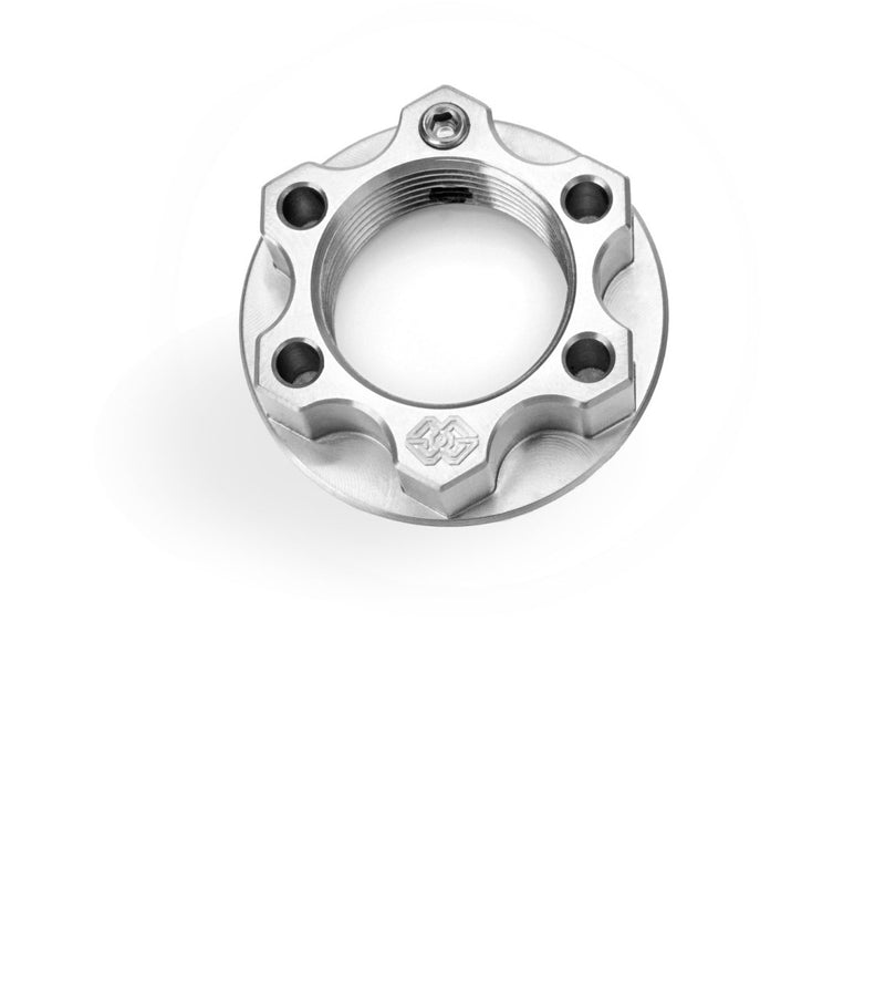 GILLES TOOLING Axle Nut - Pin-Lock - Rear - M18 x 1.5" - Honda/Kawasaki/Suzuki/Triumph/Yamaha - ACM-18-15