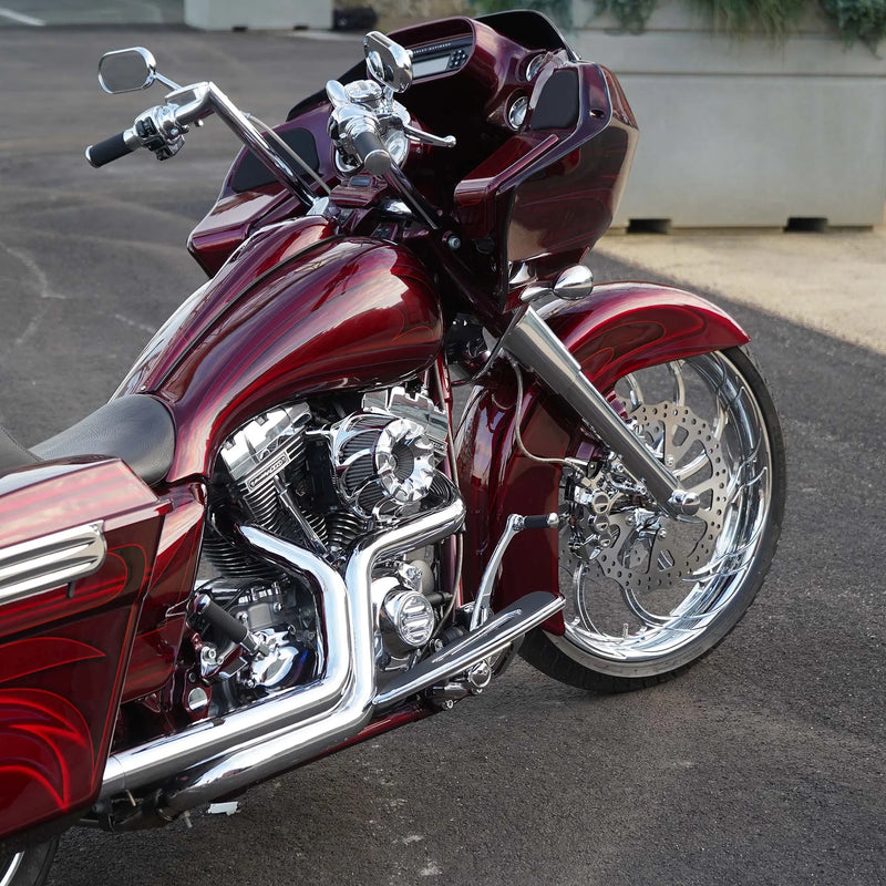 ARLEN NESS Inverted Series Air Cleaner Kit - Drift - Chrome - Touring '24+ & Softail 25+ - 600-230