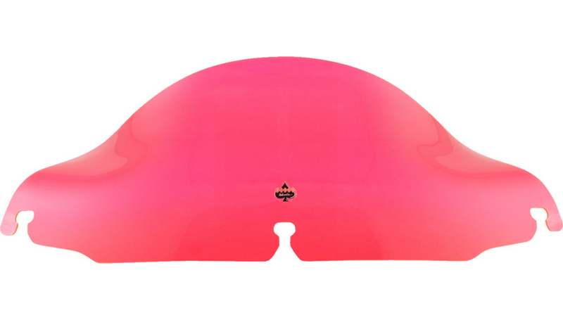 KLOCK WERKS Kolor Flare Windshield - 6.5" - Pink Ice - FLH '96-'13 - KWW-01-0640