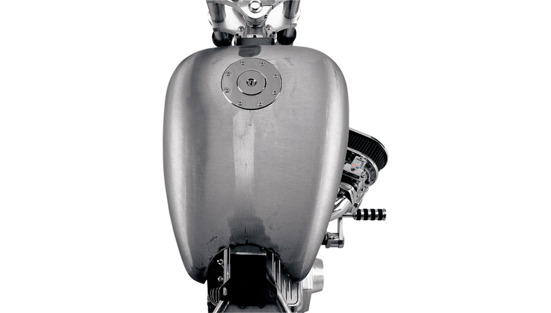DRAG SPECIALTIES Single Locking Aero Cap Gas Tank - 2" Extended - FXR '84-'00 - 011737-BX46