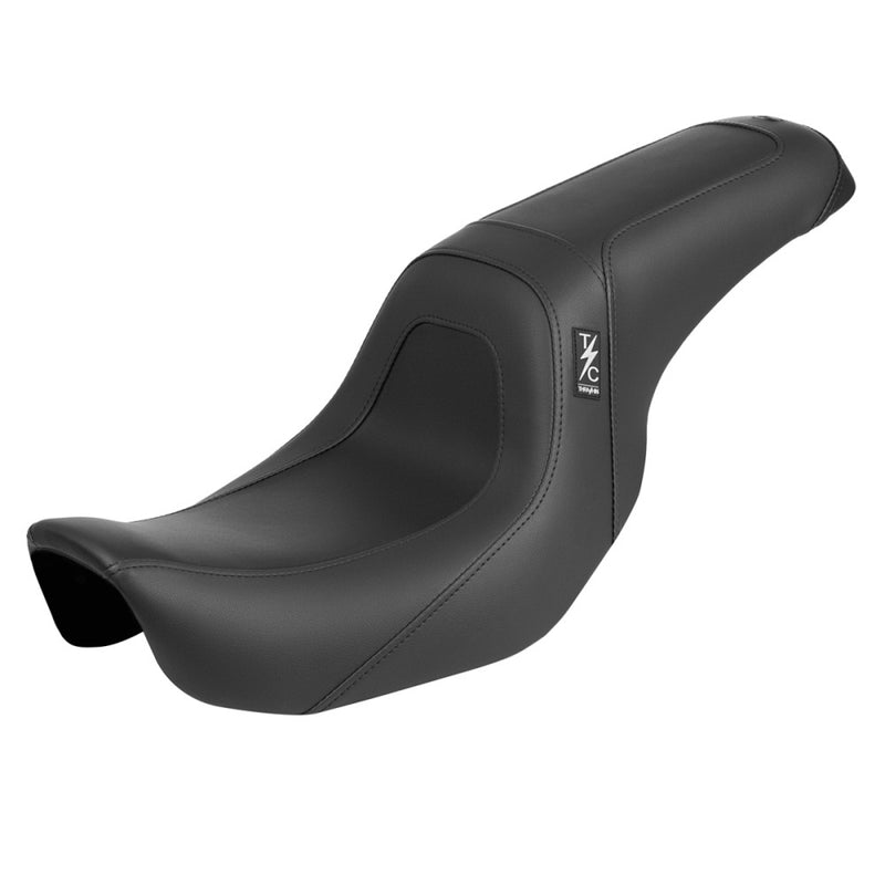 SADDLEMEN Thrashin ' Pro Series Seat - Smooth - Dyna '06-'17 - TS80604