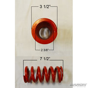 BARON Performance Shock Spring - 930 lbs/in - Yamaha '99-'17 - BA-8523RD - PartsOutlet.com.au